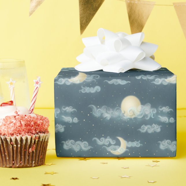 Moon Geschenkpapier (Geburtstagsparty)