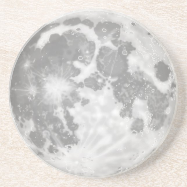 Moon Getränkeuntersetzer (Vorne)