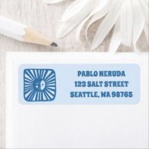 Moon Glow Boho Modernes Niedliches CUSTOM Mailing