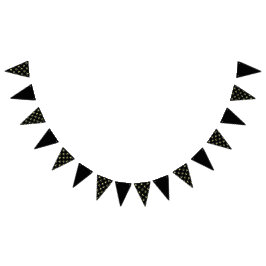 Moon Glow Party Banner (schwarz & weich gelb)
