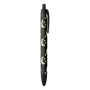 Moon Glow Pens (schwarz & weich gelb) Kugelschreiber