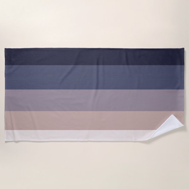 Moon Glow Strandtuch (Vorderseite)