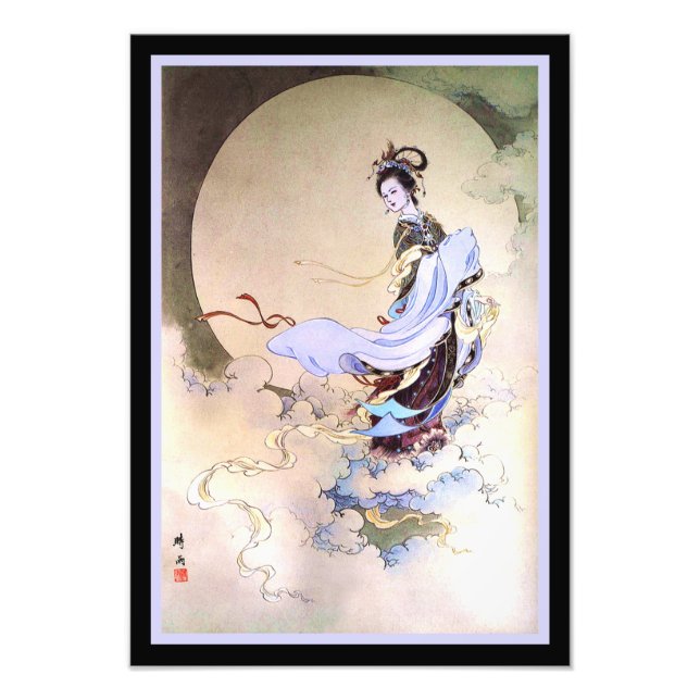 Moon Goddess Chang'e Photo Print (Devant)