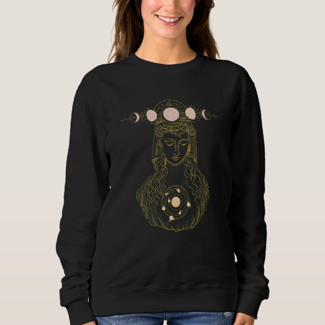 Moon Goddess Energy Sweatshirt (Vorderseite)