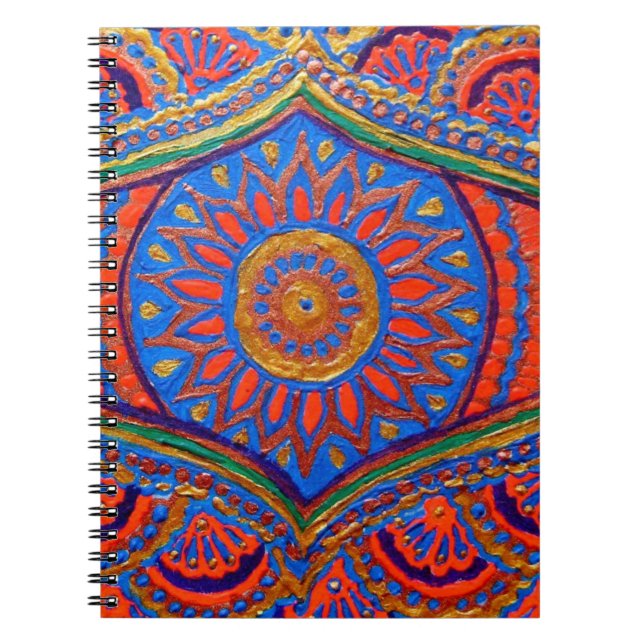 Moon Goddess Notebook Notizblock (Vorderseite)