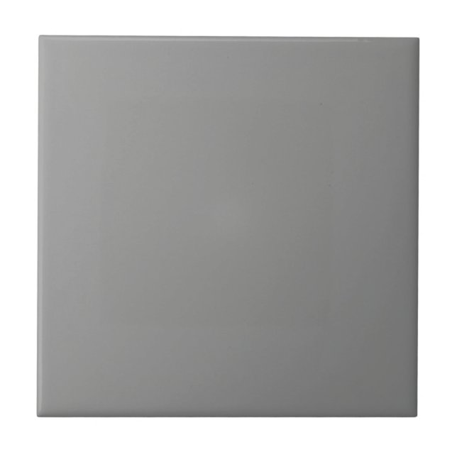 Moon Gray Solid Color Fliese (Vorderseite)
