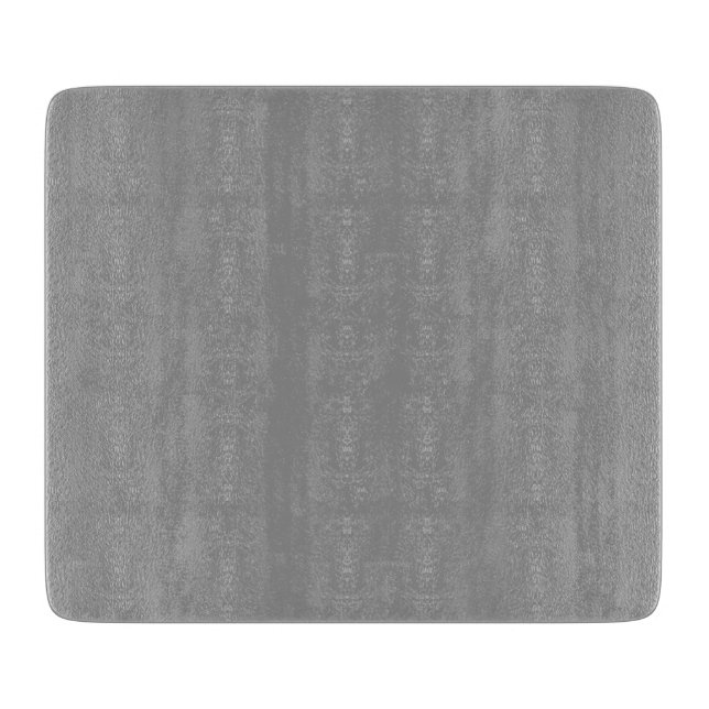 Moon Gray Solid Color Schneidebrett (Vorderseite)