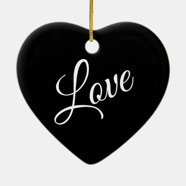 Moon Heart Ornament (Hinten)