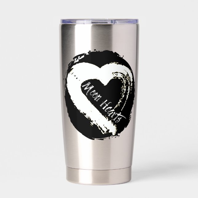 Moon Heart Travel Thermobecher (Vorderseite)
