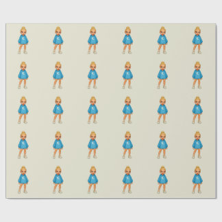Moon Hoodie Fashion Doll Wrapping Paper Geschenkpapier