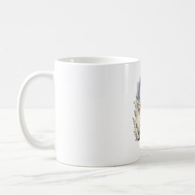Moon Knight Waschbär Halloween Kaffeetasse (Links)