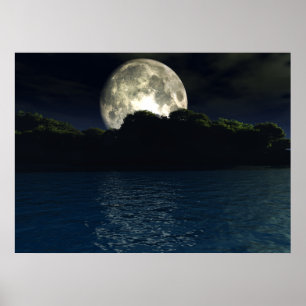 Moon Lake Poster