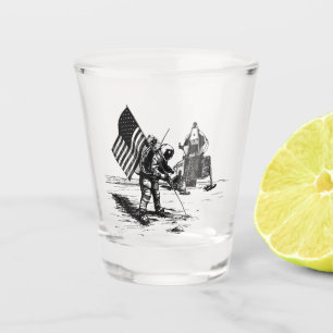 Moon Landing Schnapsglas