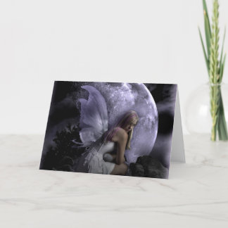 Moon Light Fairy Karte