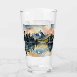 Moon Light on the Lake Glas