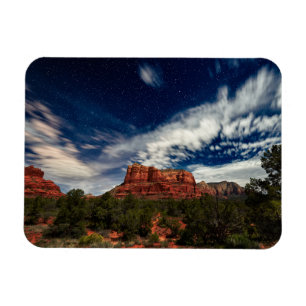 Moon Light über Sedona, Arizona Magnet