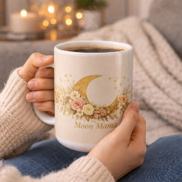 Moon Mama Personalised Celestial Mug 15oz Kaffeetasse