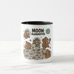 MOON MAMMOTHS lustig Tasse
