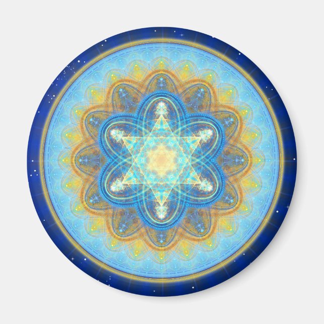 Moon Mandala Magnet (Devant)