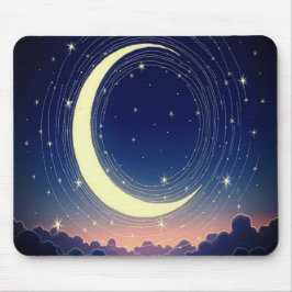 Moon Mouse Pad - Zauberhafte Schreibtischausstattu Mousepad