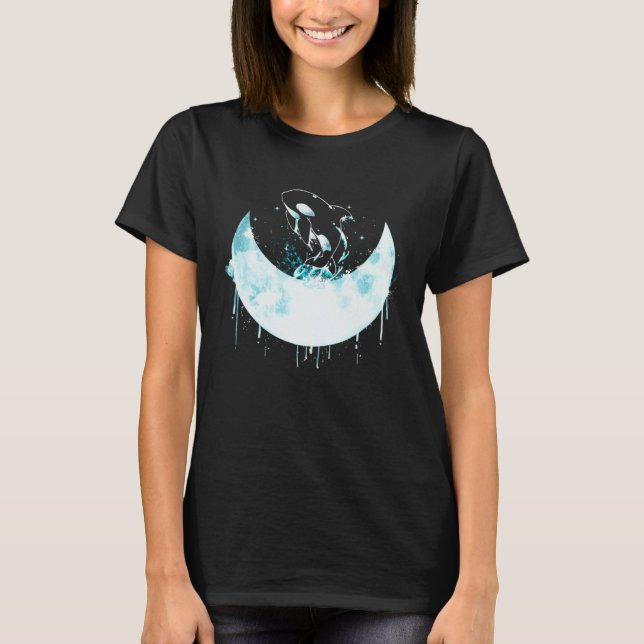 Moon Orca T-Shirt (Vorderseite)