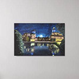 Moon over Broadmoor Leinwand Art