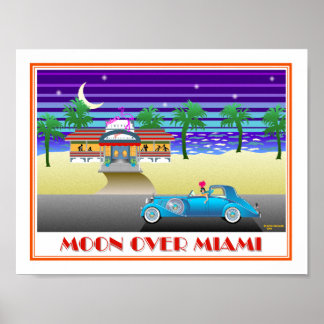 Moon Over Miami Poster