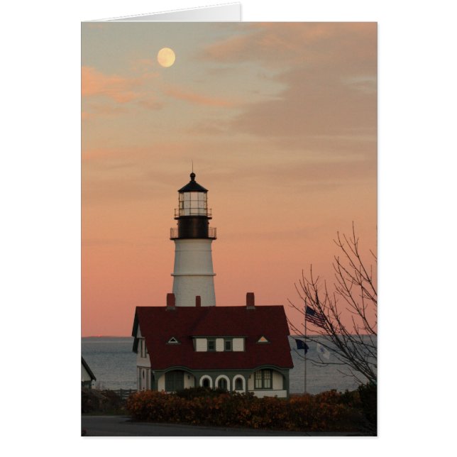 Moon Over Portland Head Lighthouse (Vorne)