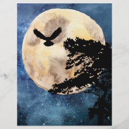 Moon & Owl Mitternacht Scrapbook