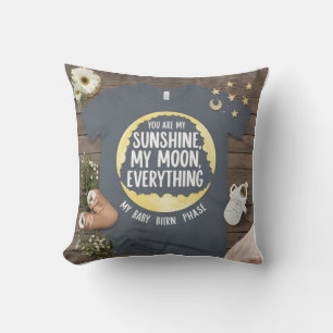 Moon-Phase-Baby: Du bist mein Alles Kissen