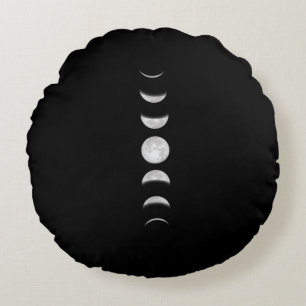Moon Phases Cool Astronomie Rundes Kissen