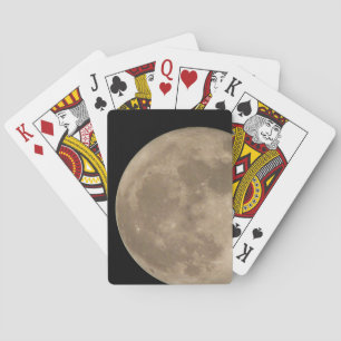 Moon Playing Karten Vollmond Karten Moon Geschenke Spielkarten