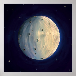 Moon Poster