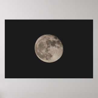 Moon Poster