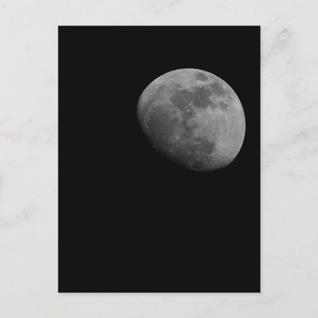 Moon Postkarte (Vorderseite)