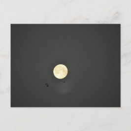 Moon Postkarte