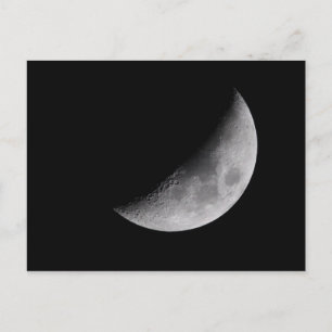 Moon-Postkarte Postkarte