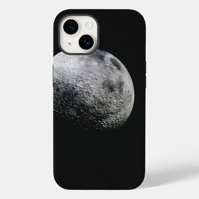 Moon Print Cell Phone Case (Rückseite)
