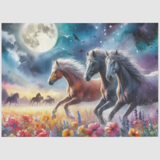 Moon Racers Seidenpapier