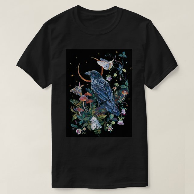 Moon Raven T-Shirt (Design vorne)