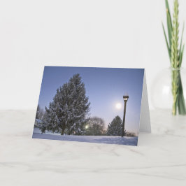 Moon Rise Feiertagskarte