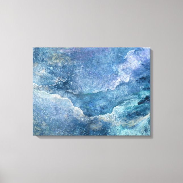 Moon River and Me Leinwand Wrap (Vorderseite)