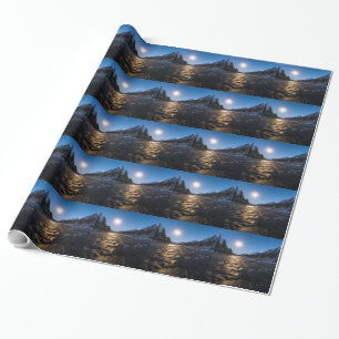 Moon River Geschenkpapier