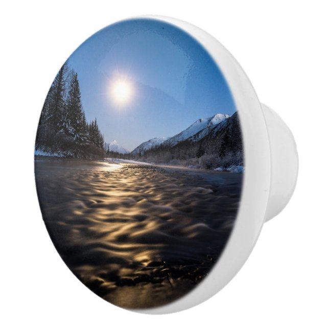 Moon River Keramikknauf (Rechts)