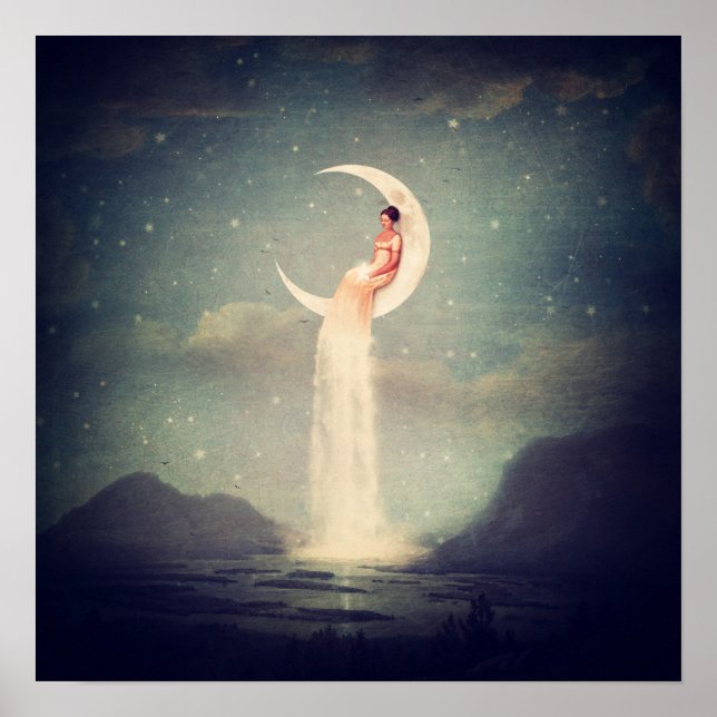 Moon River Lady Poster (Vorne)