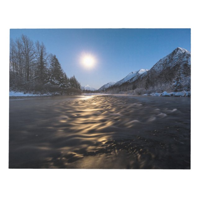 Moon River Notizblock (Vorderseite)