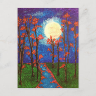 Moon & River Scripture Postkarte