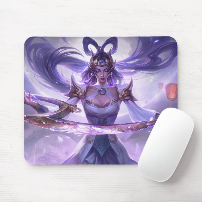 Moon Scorn Gaming Mousepad | Thema des Nachtkriege (Mit Mouse)