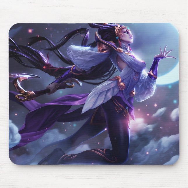 Moon Scorn Gaming Mousepad | Thema des Nachtkriege (Vorne)