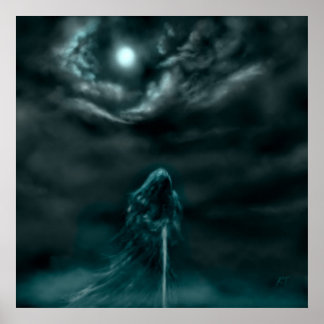 Moon Sensenmann Poster